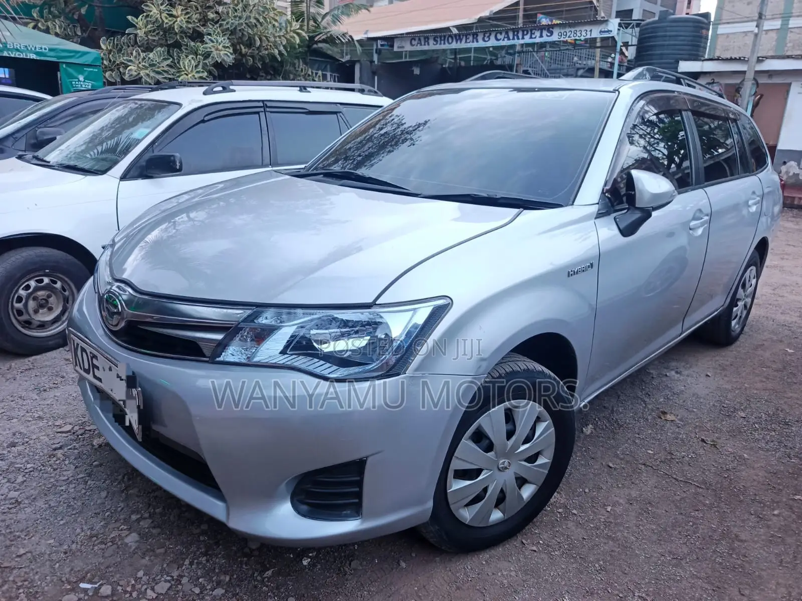 Toyota Corolla Fielder 2014 Silver