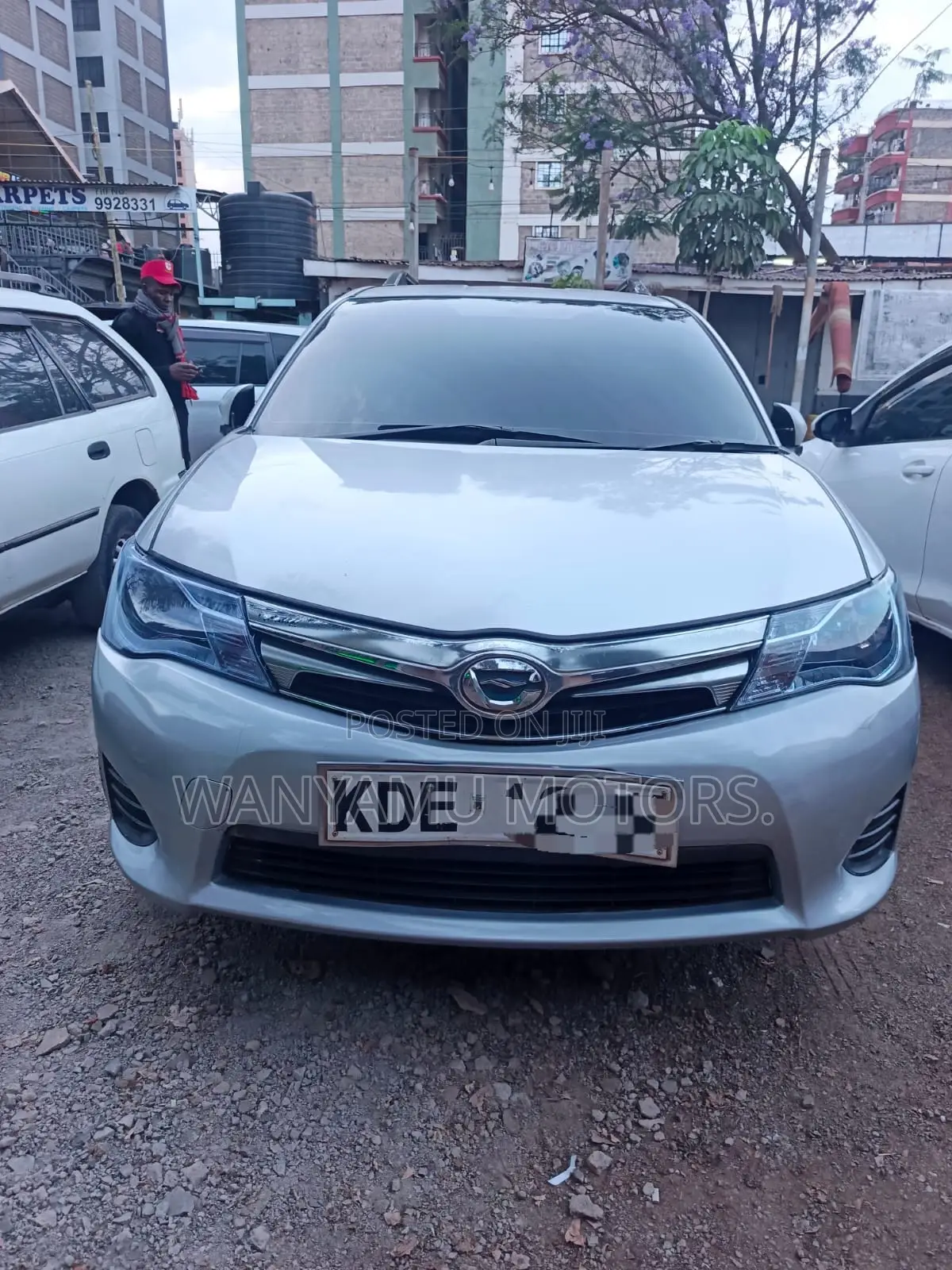Toyota Corolla Fielder 2014 Silver