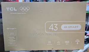 TCL 43′′ 43v6d Google 4k HDR TV