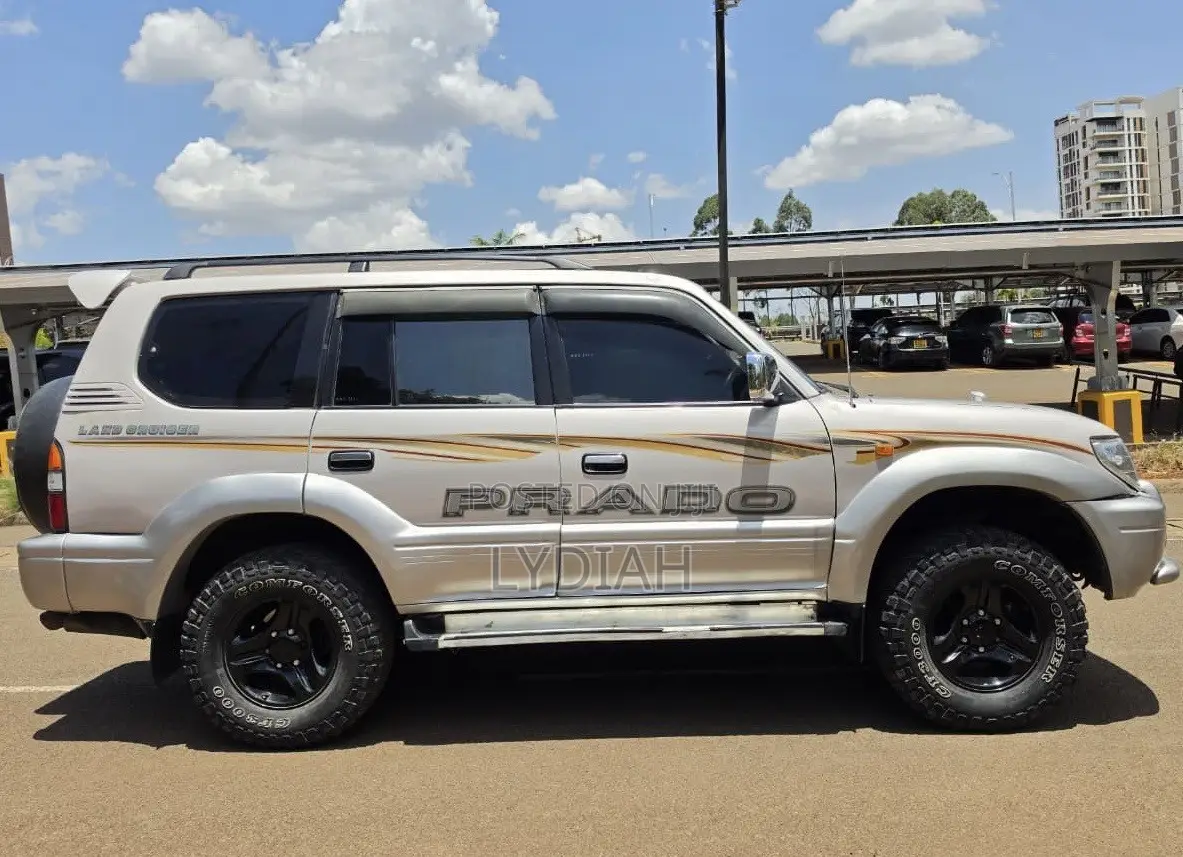 Toyota Land Cruiser Prado 1998 Silver