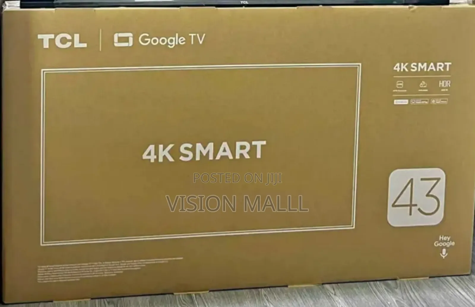 TCL 43 Inch 4k HDR Google TV