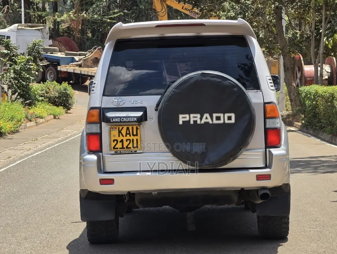 Toyota Land Cruiser Prado 1998 Silver