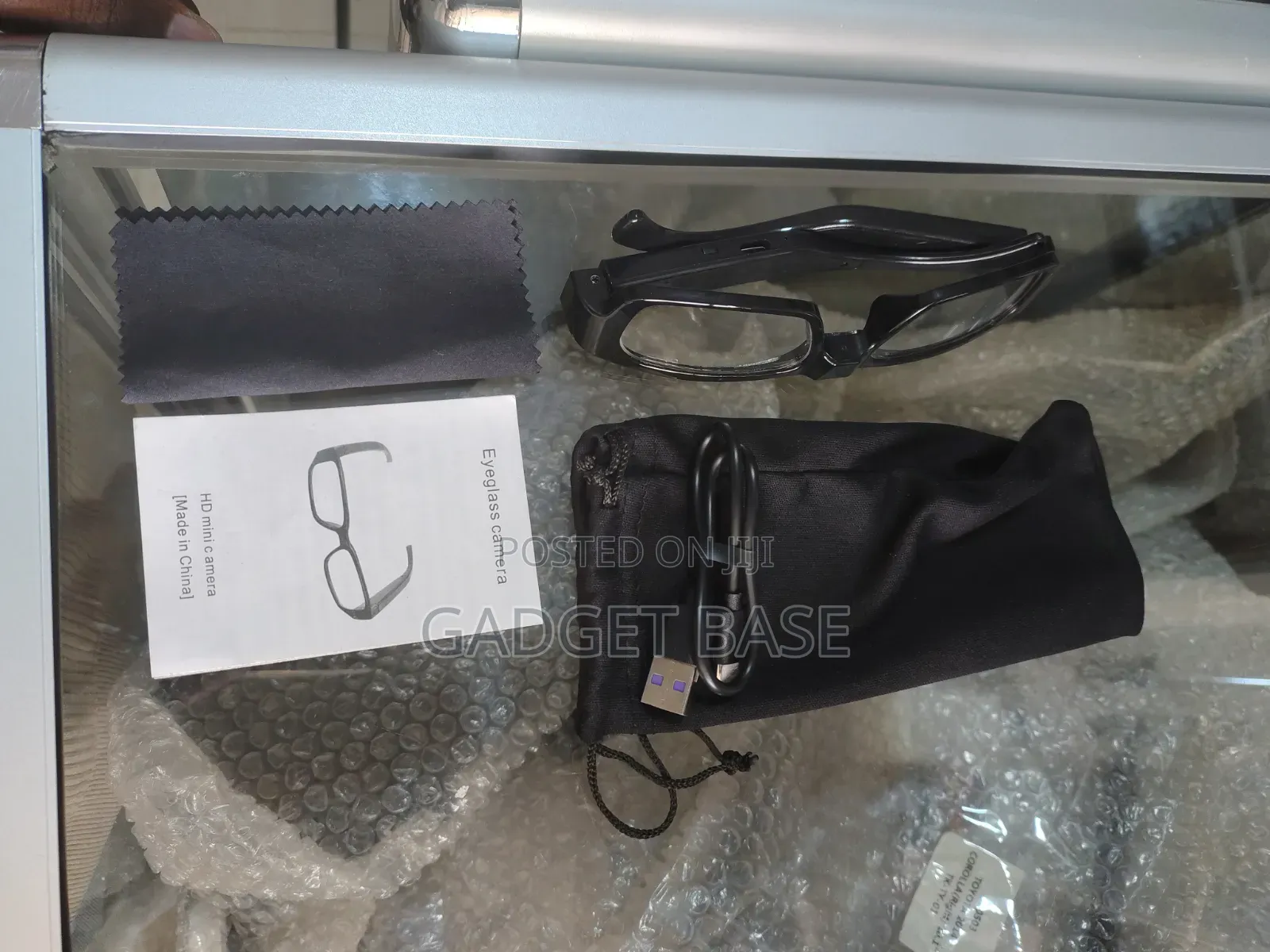 HD Camera Glasses – Eyeglass Camera With USB Charging