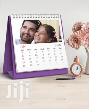 Fine Finish Desktop Calender