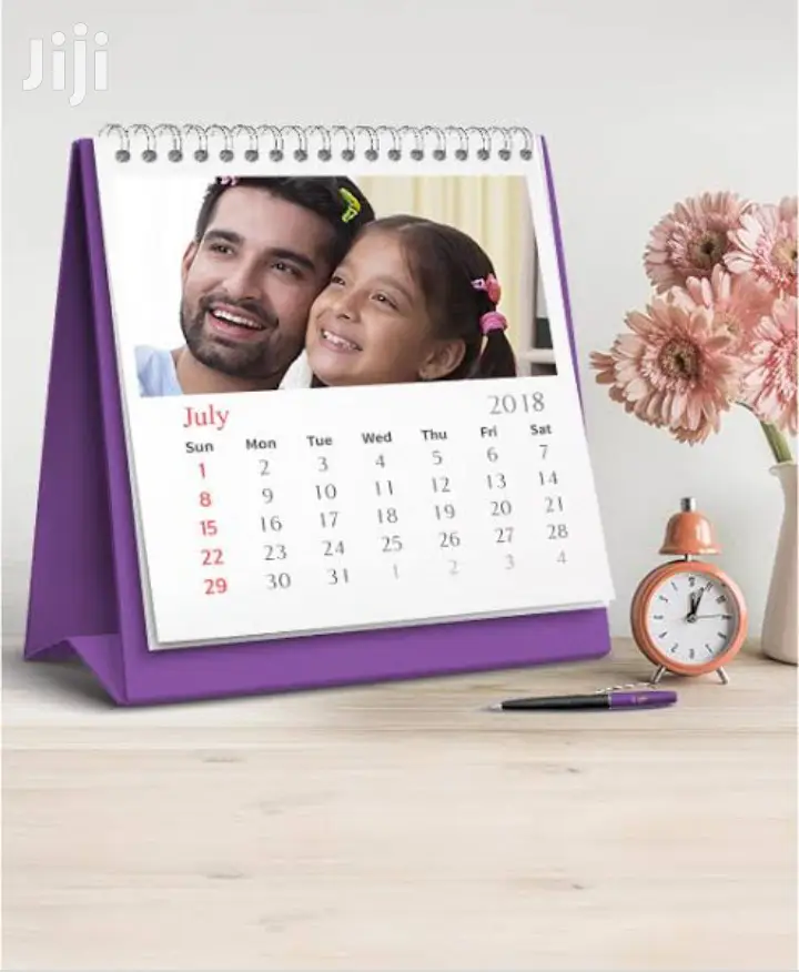 Fine Finish Desktop Calender