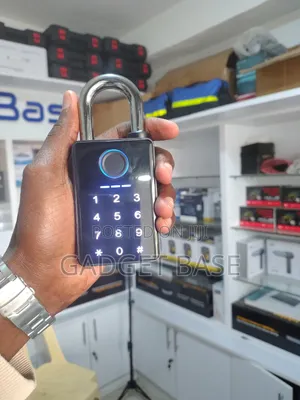 Smart Fingerprint Padlock With Keypad – Keyless Security Lock