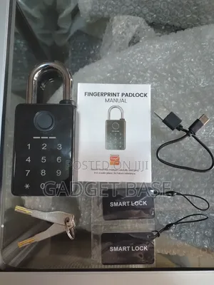 Smart Fingerprint Padlock With Keypad – Keyless Security Lock
