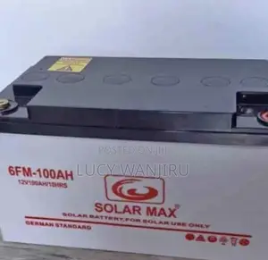 Solar Max 100ah Battery / Dry Cell Battery 100ah Solar Max