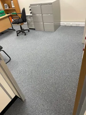 Light and Dark Grey 4mm Delta Office Carpet