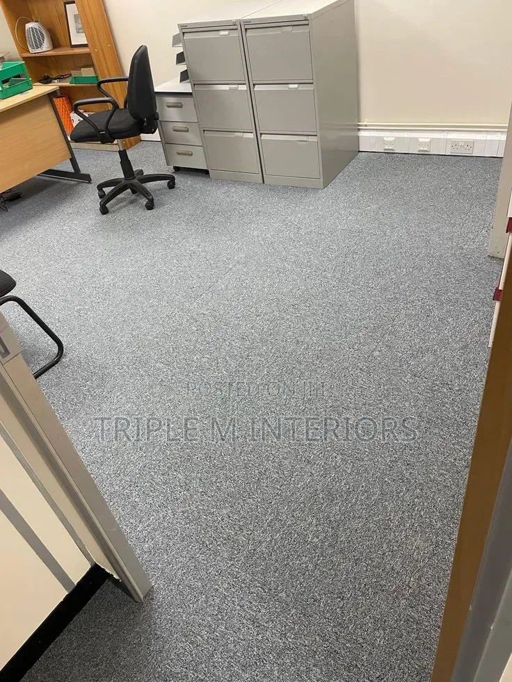 Light and Dark Grey 4mm Delta Office Carpet