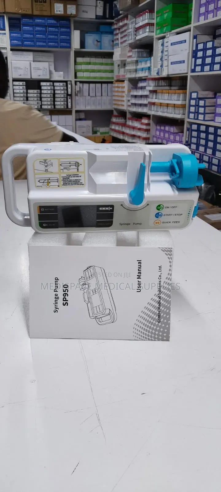 Accurate and Compact SP950 Syringe Pump