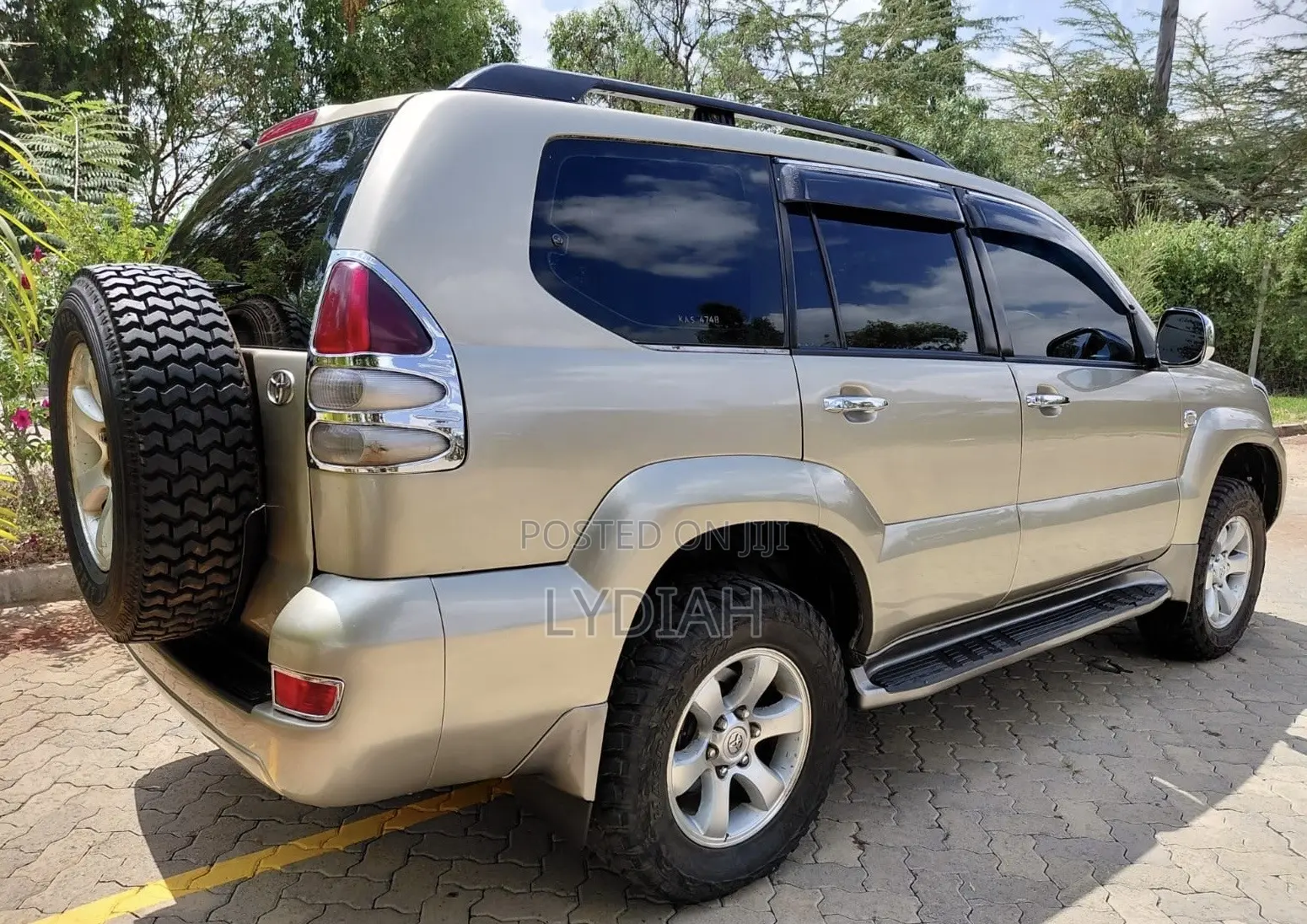 Toyota Land Cruiser Prado 2003 Gold