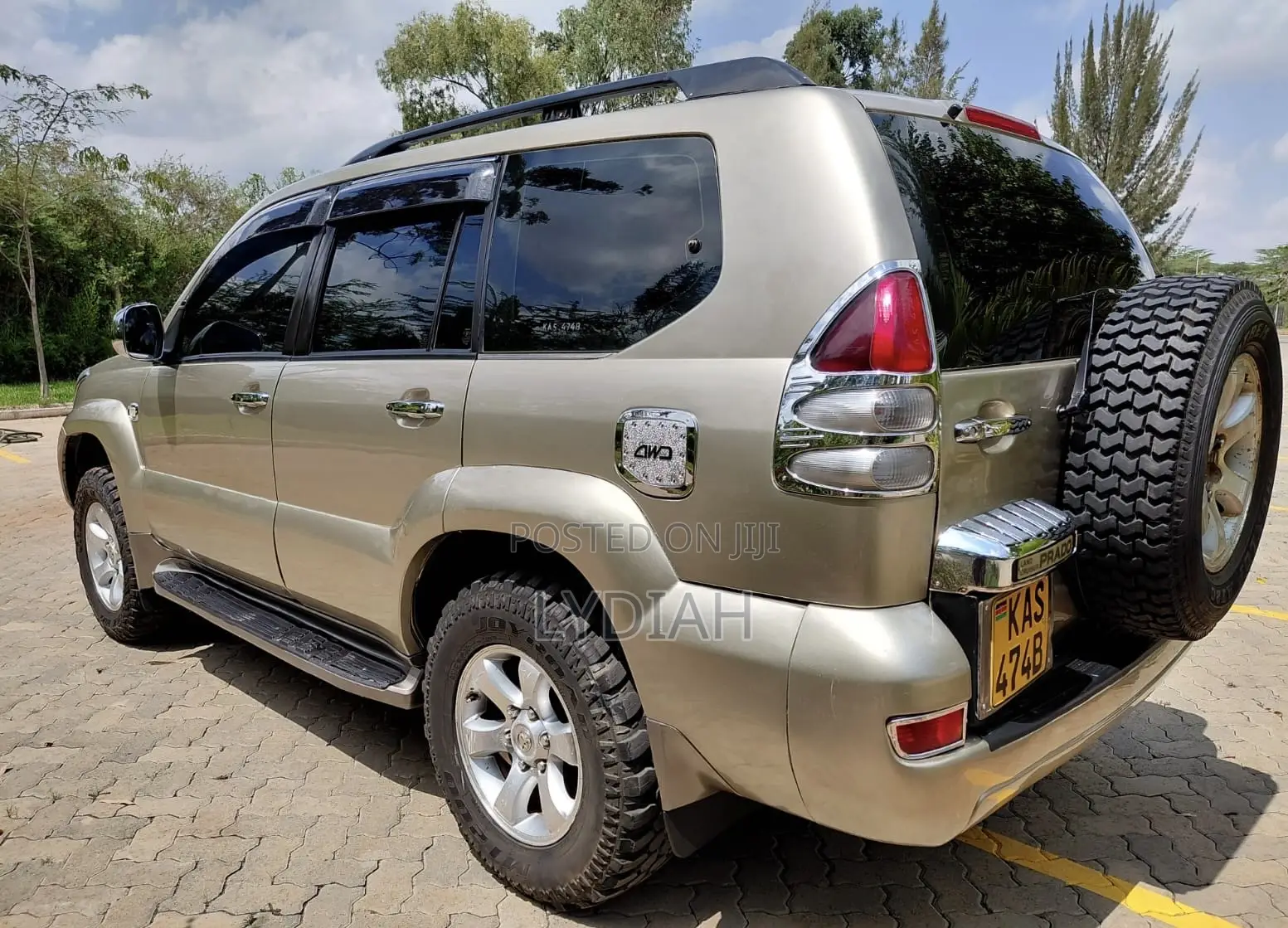 Toyota Land Cruiser Prado 2003 Gold