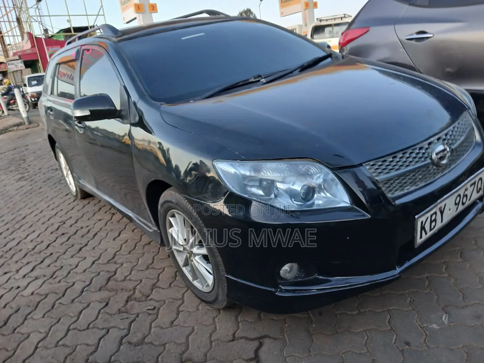 Toyota Corolla Fielder 2007 Black