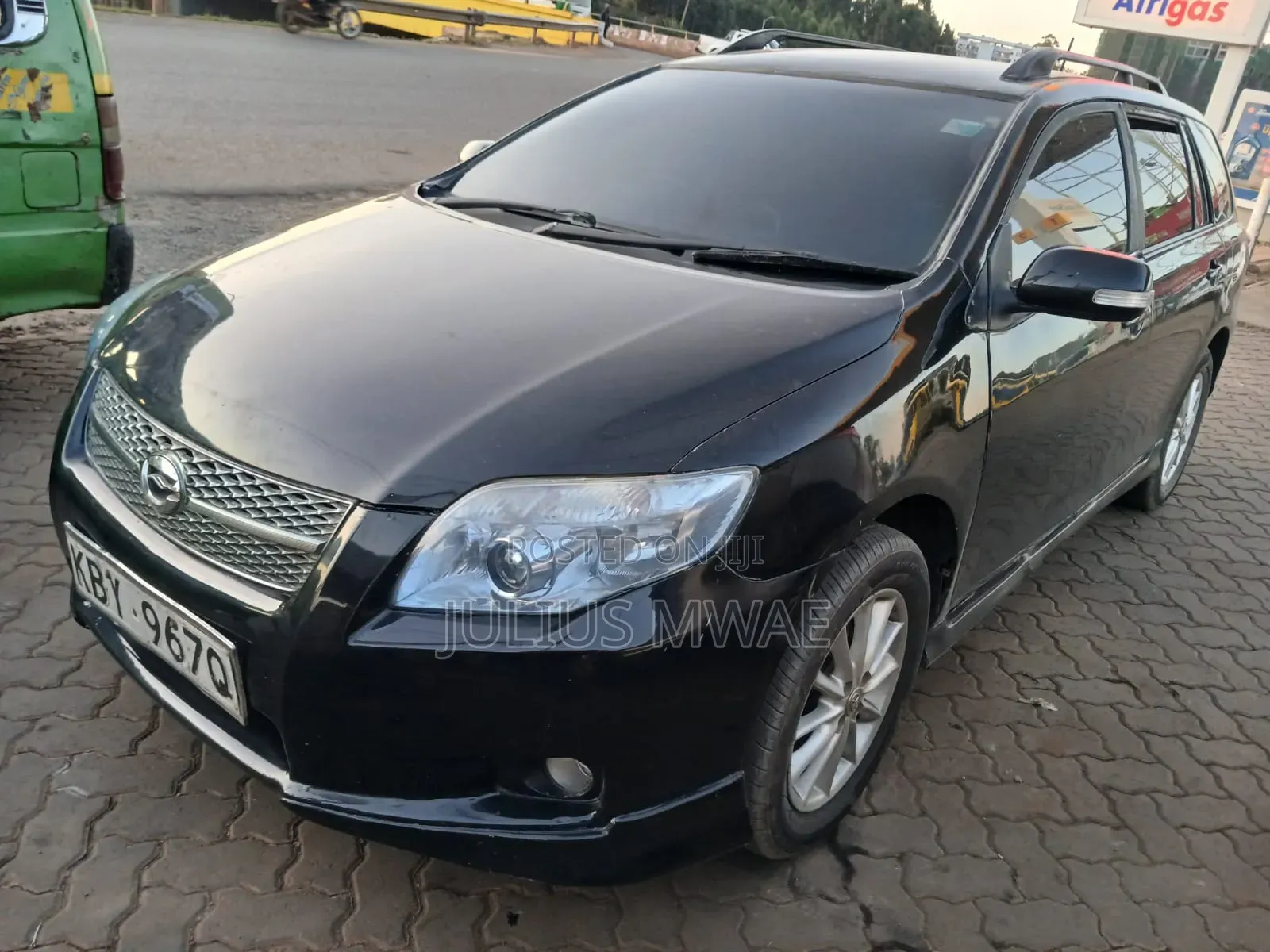 Toyota Corolla Fielder 2007 Black