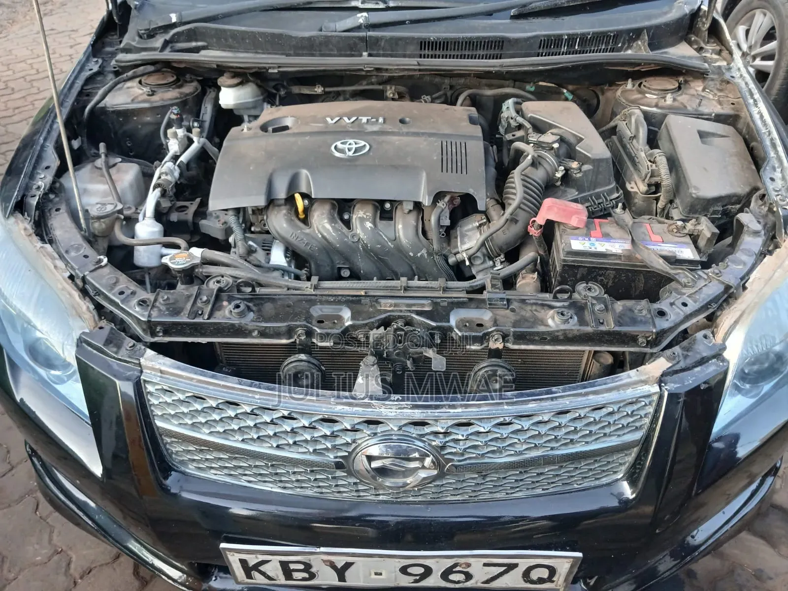 Toyota Corolla Fielder 2007 Black