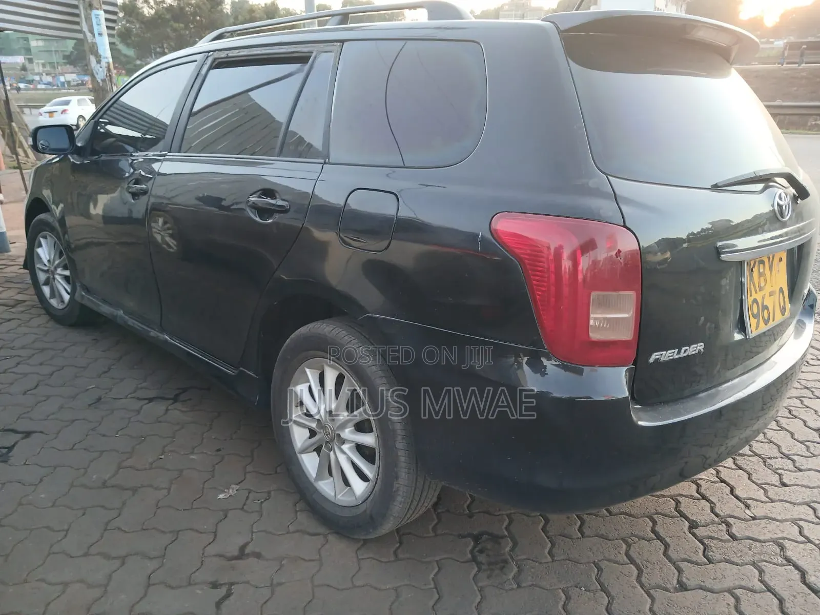 Toyota Corolla Fielder 2007 Black