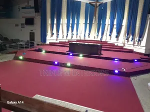 High Durability 4mm Delta Wall to Wall Carpet for Church