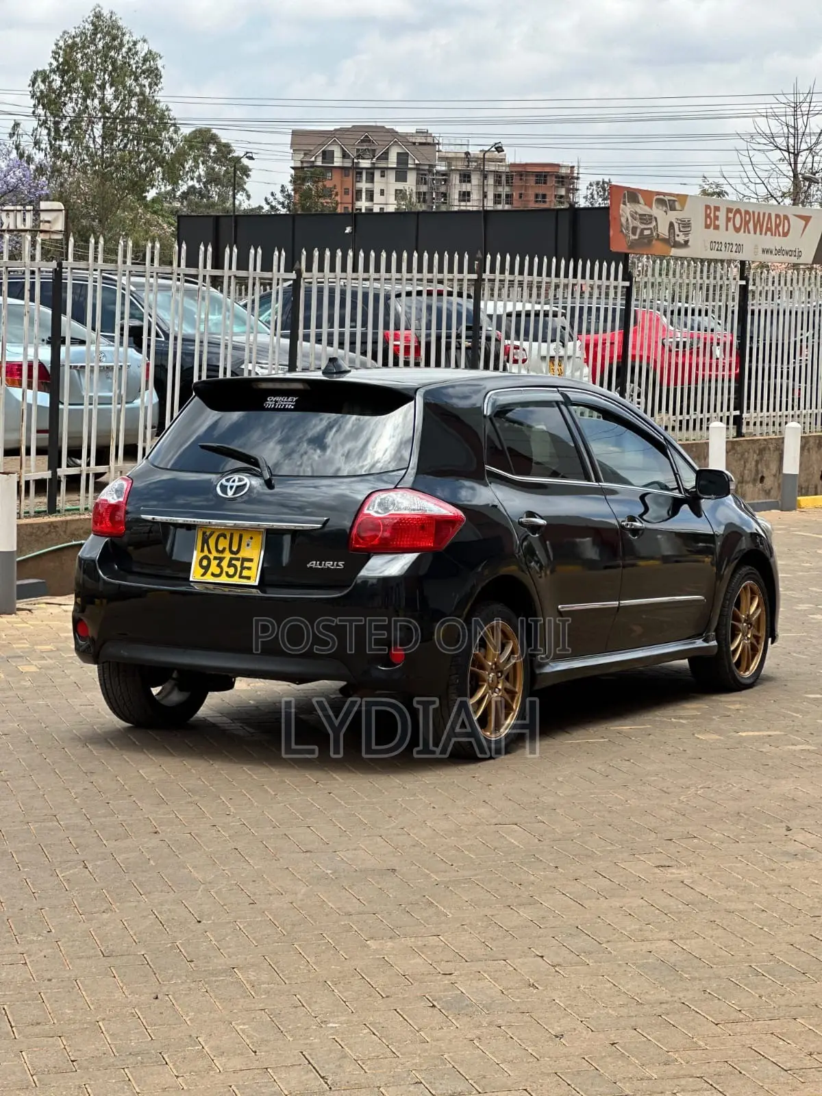 Toyota Auris 2012 Black