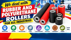 Rubber and Polyurethane Rollers