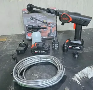 Lac Cordless Carwash 48v With Adjustable Nozzles Big Foam Gun