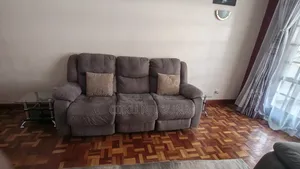 6 Seater Grey Recliner Couch for Sale