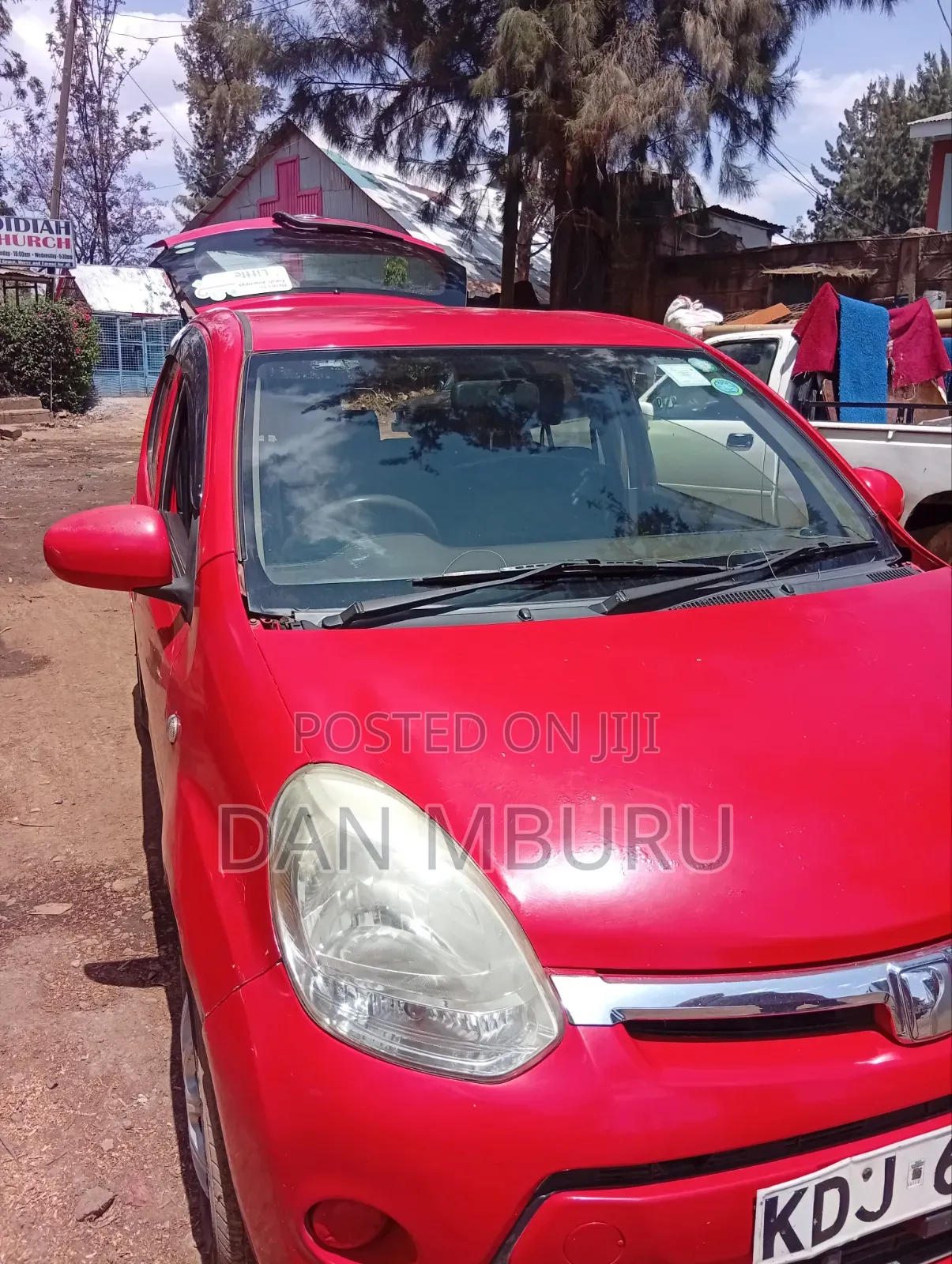 Toyota Passo 2015 Red