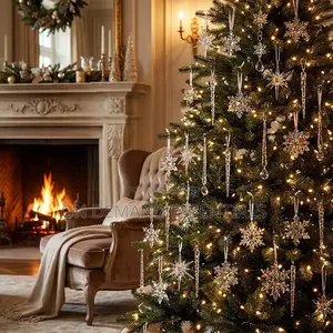 Transparent Christmas Tree Ornaments/ Pendants