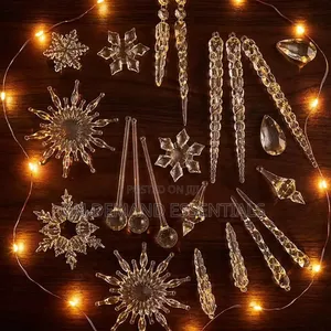 Transparent Christmas Tree Ornaments/ Pendants