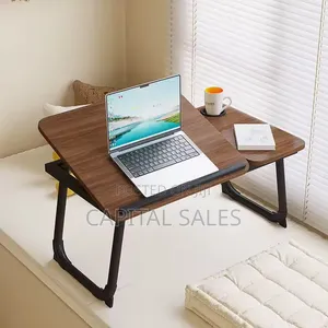 Adjustable Tilting Laptop Folding Table Stand Desk Bed Table
