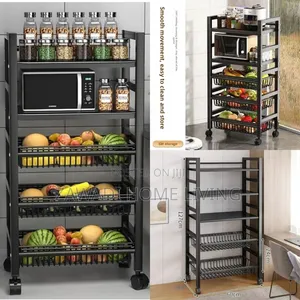 5 Layers Heavy Duty Kitchen Rack