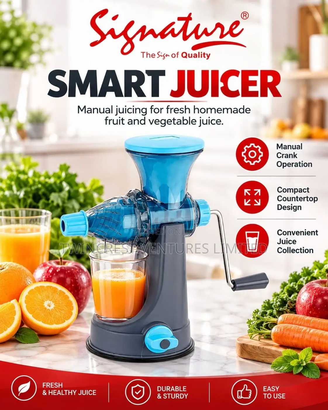 Smart Manual Juicer