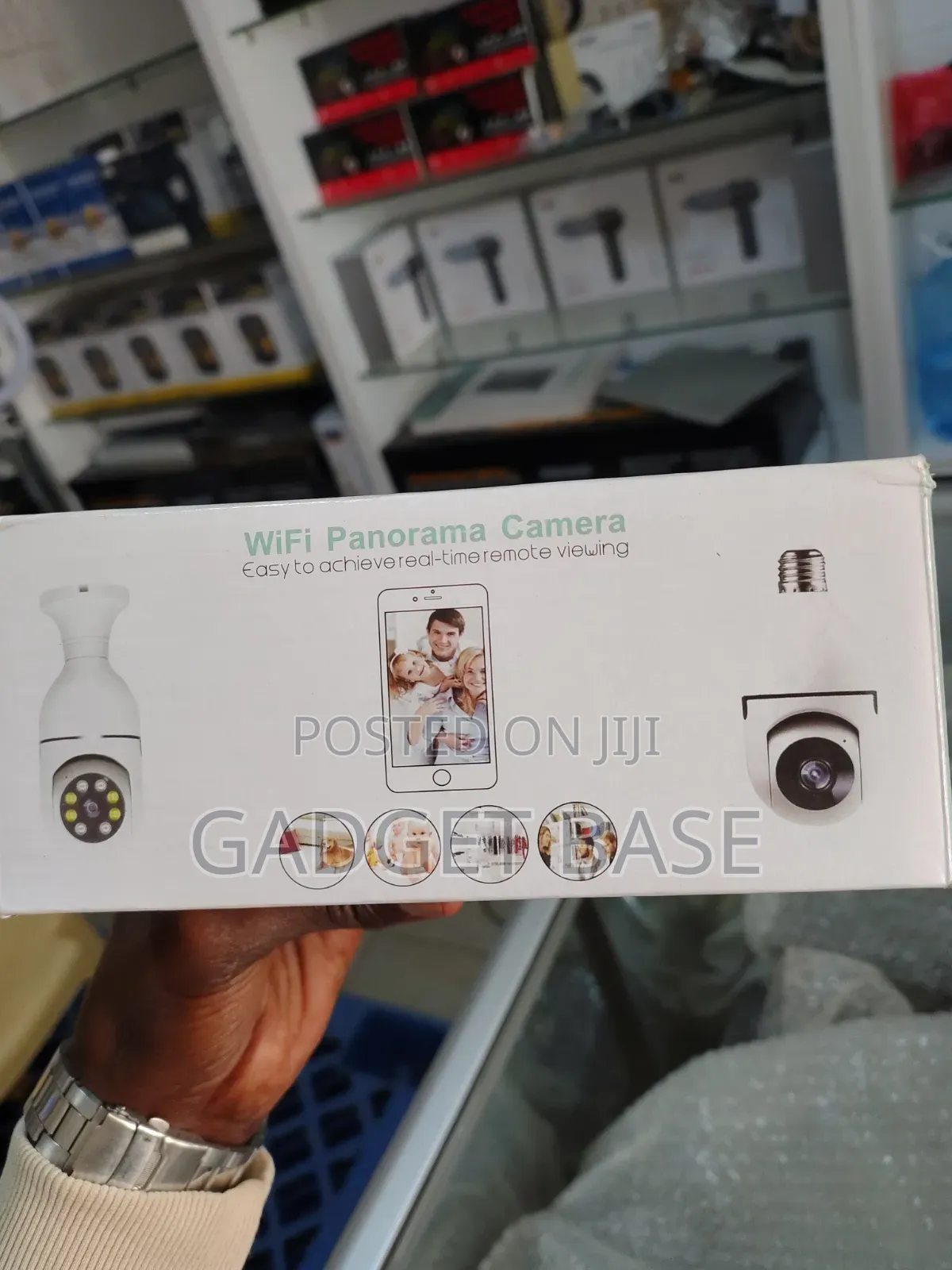 WiFi Panorama Security Camera – 360° Panoramic View
