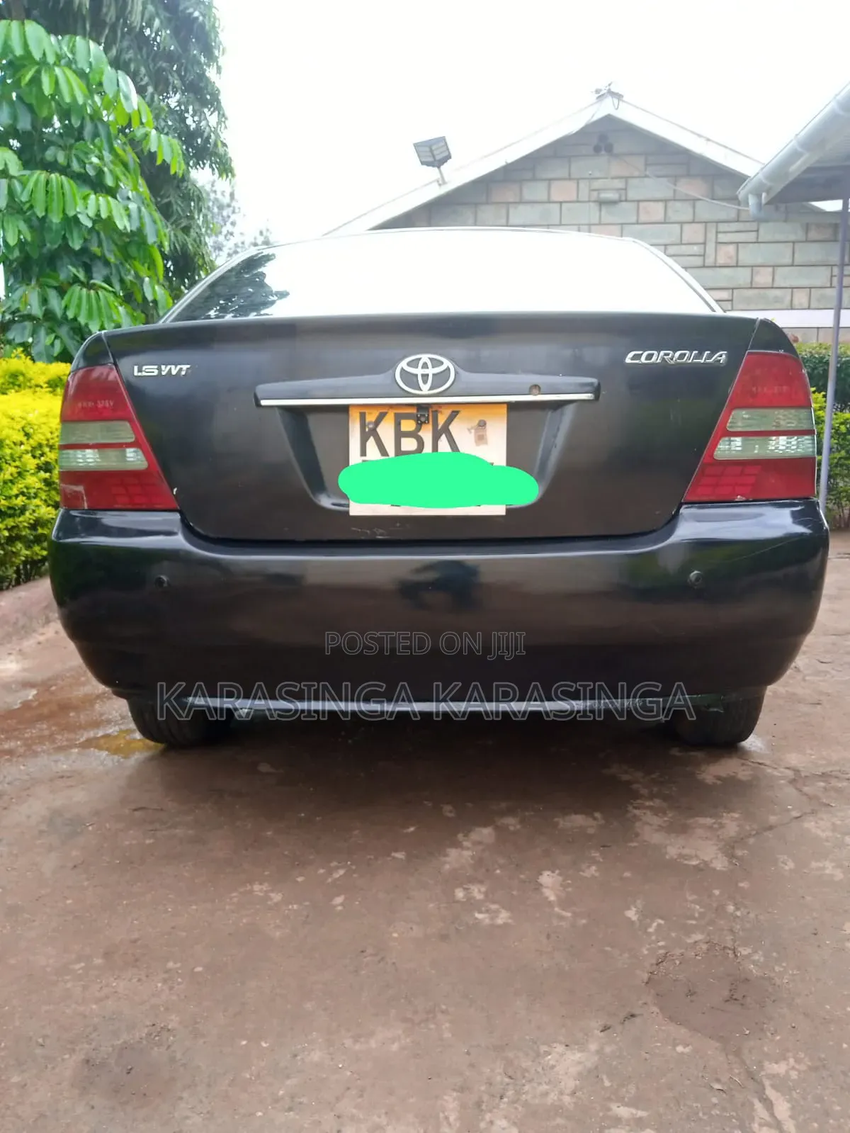 Toyota Corolla 2004 Black