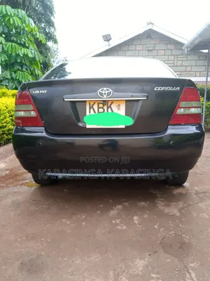 Toyota Corolla 2004 Black