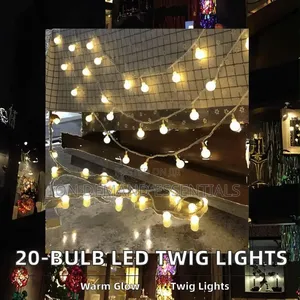 Warm White Star String Lights
