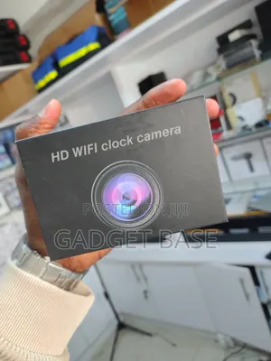 HD WiFi Table Clock Camera – Remote Viewing Security Camera