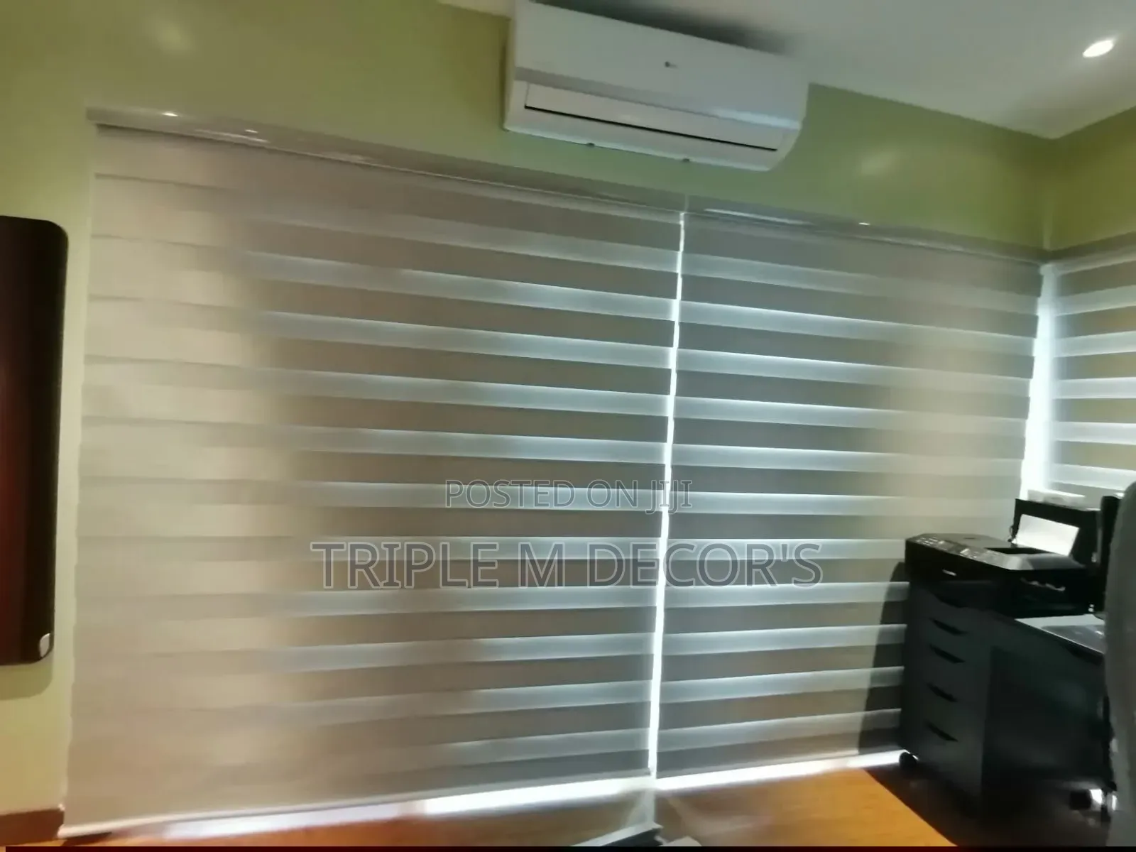 Modern Zebra Blinds – Day & Night Roller Window Shades