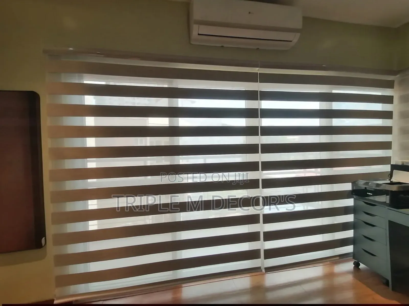 Modern Zebra Blinds – Day & Night Roller Window Shades