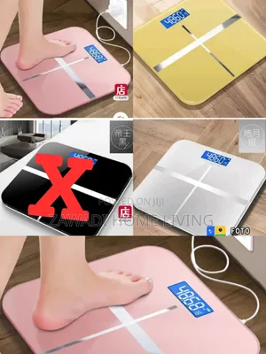 *Smart Digital Electronic Rechargeable Body Scale