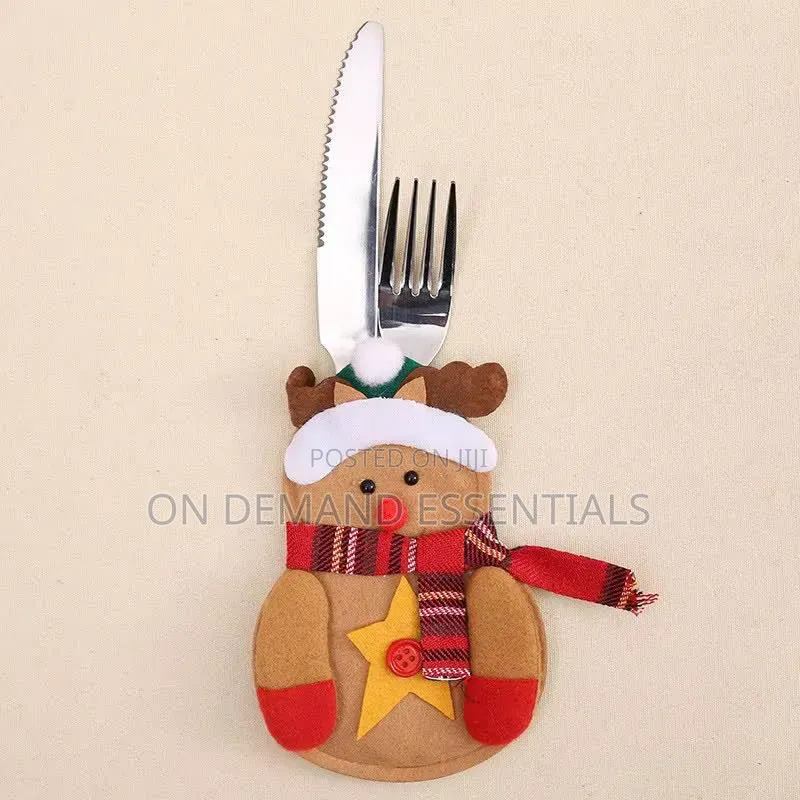 Christmas Cutlery Holders