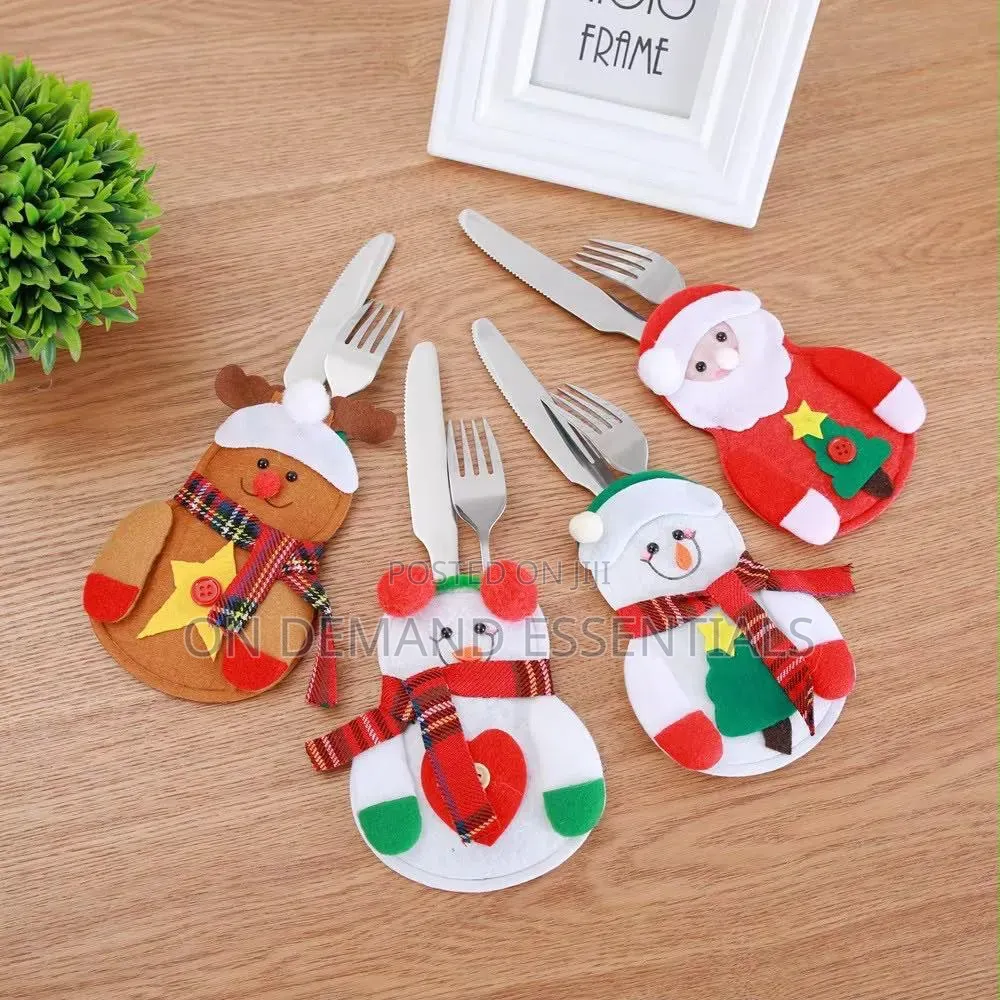 Christmas Cutlery Holders