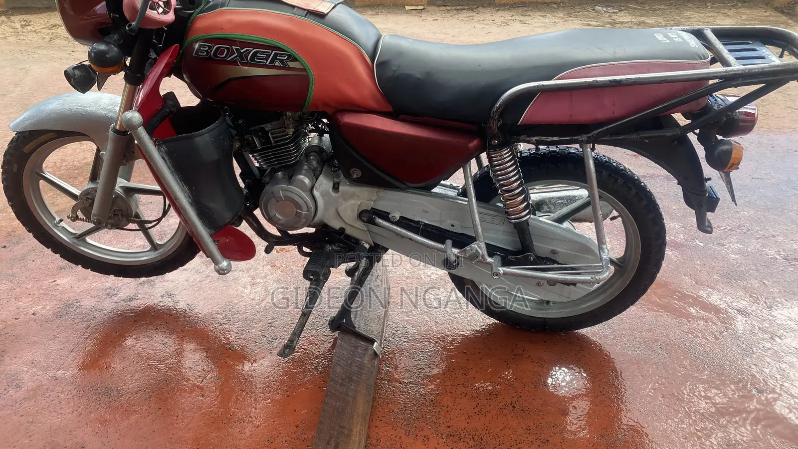 Bajaj Boxer 150 UG 2015 Red