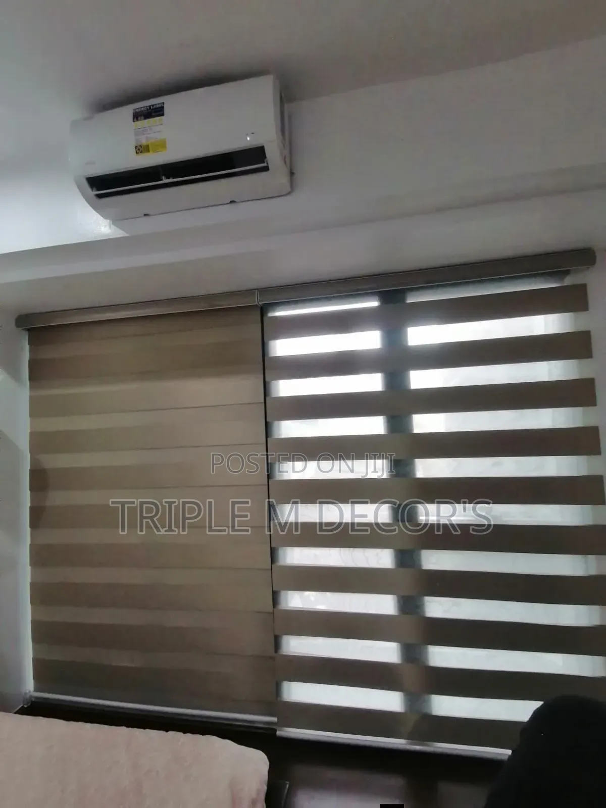 Zebra Roller Shades – Daylight Control & Privacy