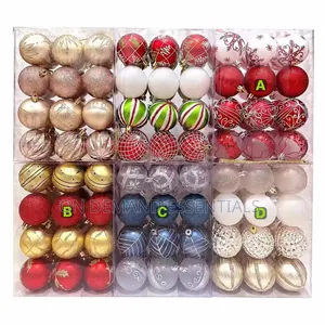 Premium Christmas Baubles Set
24 PCS -6cm