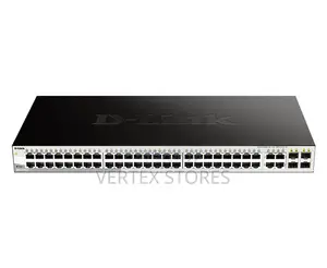 DLink 52-Port Gigabit Smart Managed Switch Non-Poe-DGS-1210-52