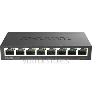 D-Link8-Port Gigabit Unmanaged Desktop Switch- DGS-108/B