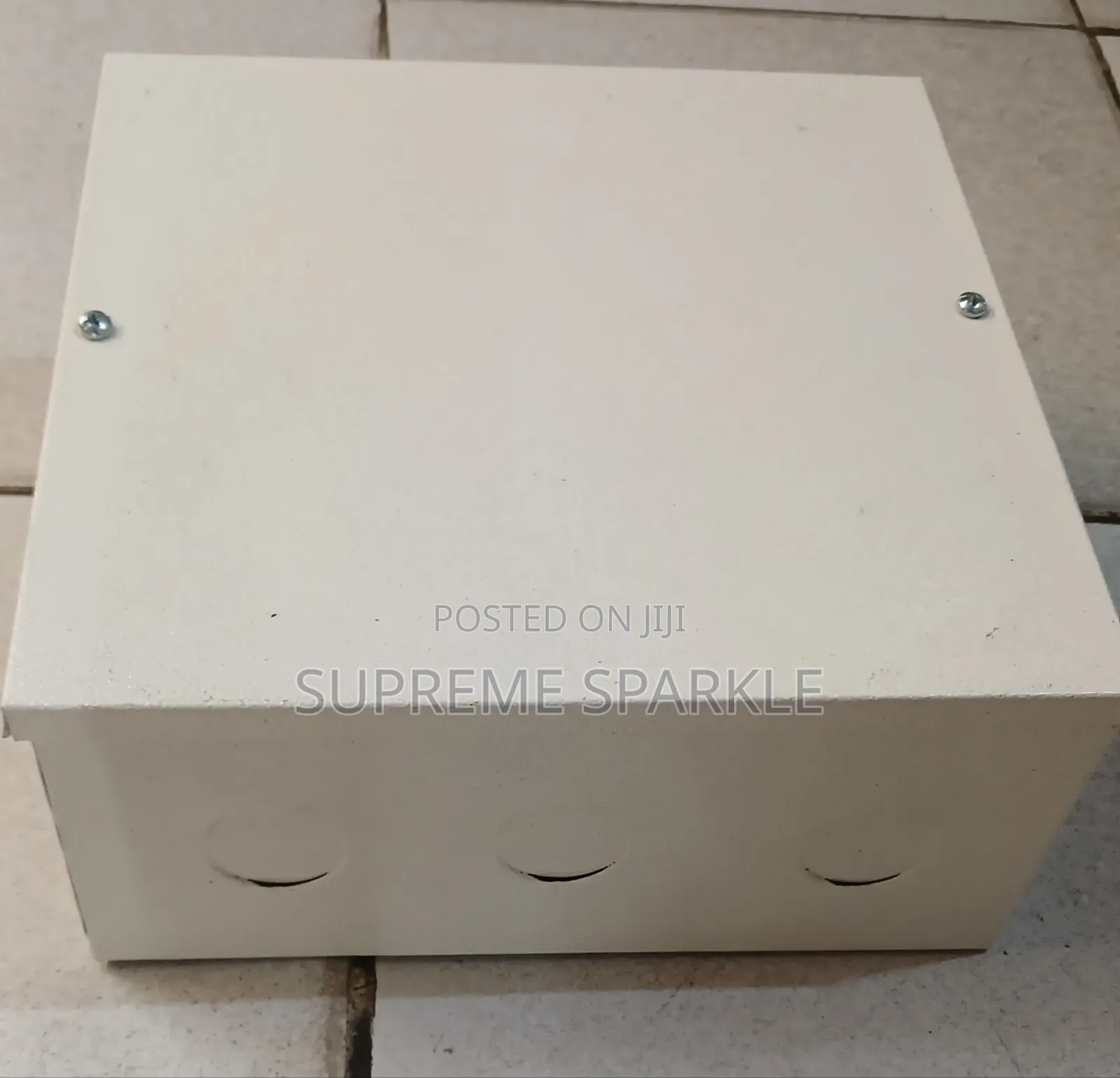 9×9 Metallic Adapter Box. (Junction Box Enclosure.)