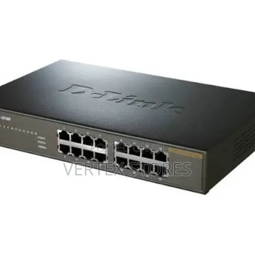 D-Link 16-Port Fast Ethernet Switch-Des-1016d