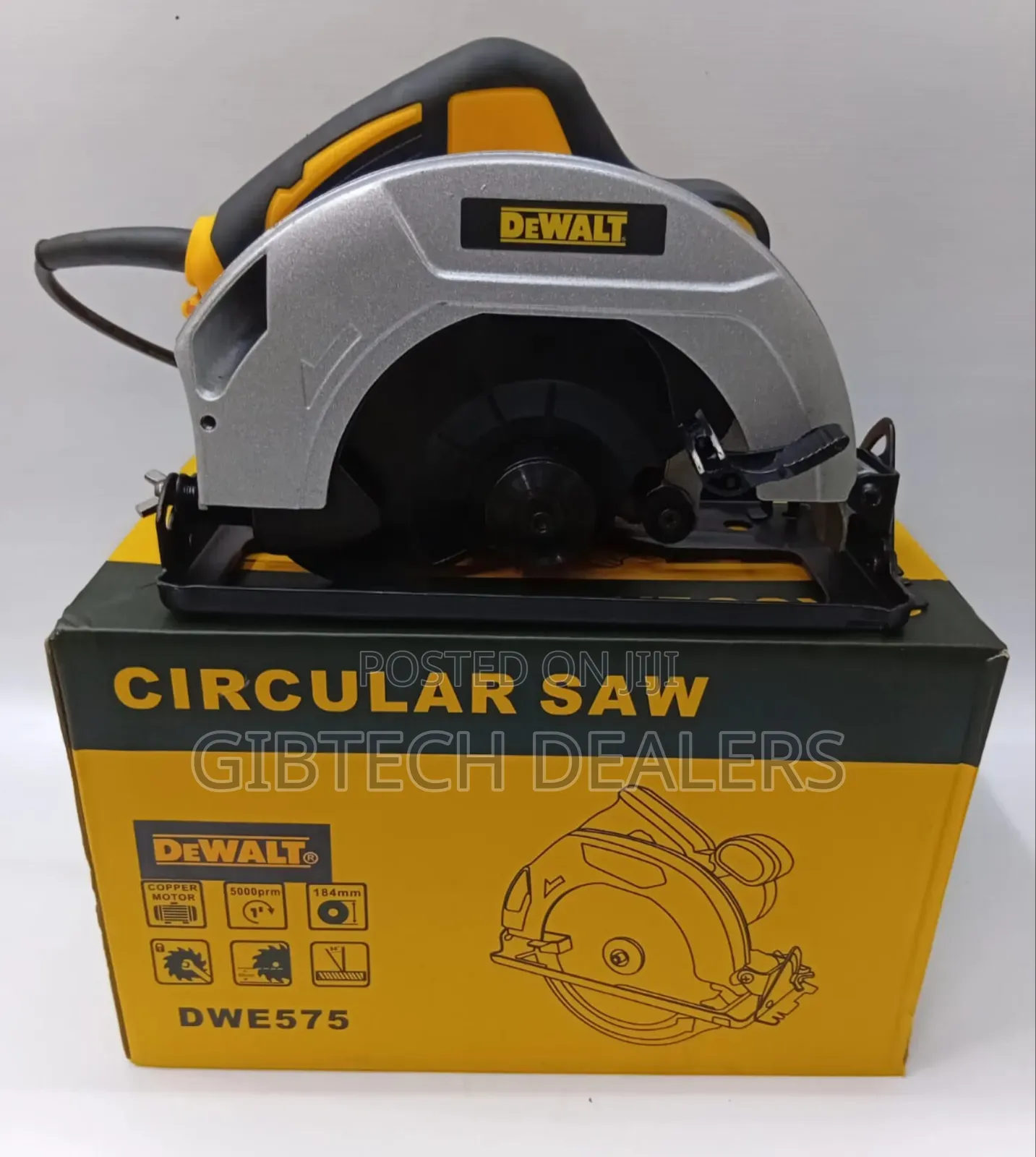 Dewalt 7" Circular Saw 1400W